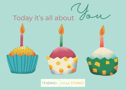 Birthday Gift Card (Cupcakes)