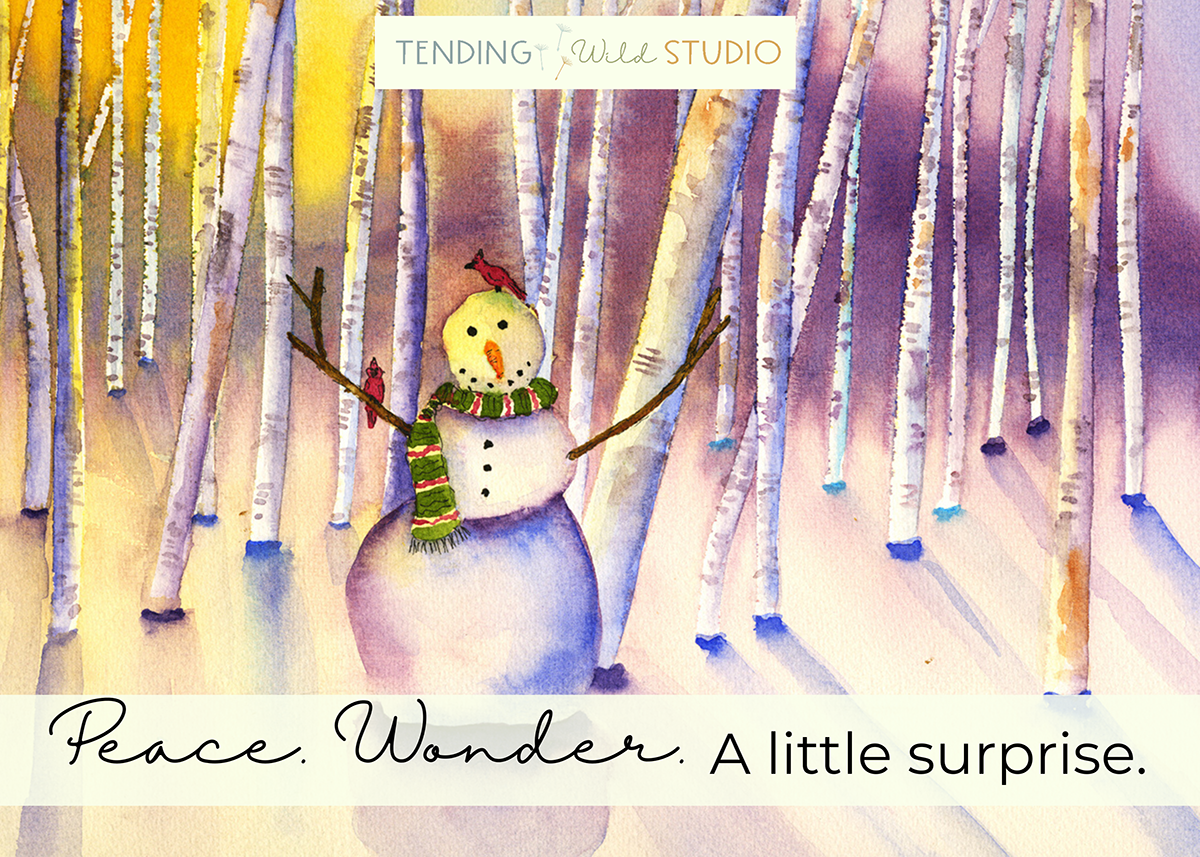 Snowman Gift Card