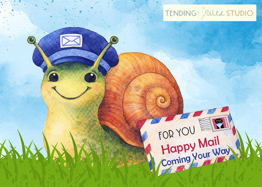 Pen Pal Gift Card (Snail)
